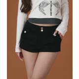 ブラック | コーデュロイマイクロショートパンツ | WEGO【WOMEN】