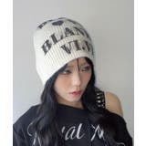 ロゴスプレープリントビーニー | WEGO【MEN】 | 詳細画像1 