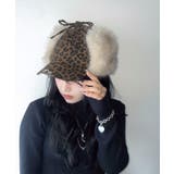 レオパードドッグイヤーキャップ | WEGO【MEN】 | 詳細画像1 