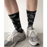 ダークグレー | 迷彩ソックス(R) | WEGO【MEN】