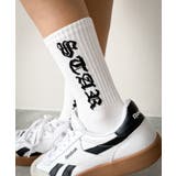 オールドイングリッシュロゴリブソックス | WEGO【WOMEN】 | 詳細画像4 