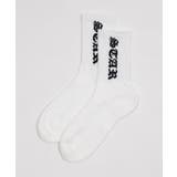 オールドイングリッシュロゴリブソックス | WEGO【WOMEN】 | 詳細画像9 