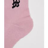 オールドイングリッシュロゴリブソックス | WEGO【WOMEN】 | 詳細画像13 