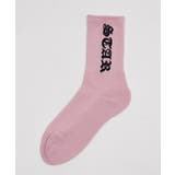 オールドイングリッシュロゴリブソックス | WEGO【WOMEN】 | 詳細画像15 