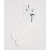 クロスロゴデザインソックス | WEGO【WOMEN】 | 詳細画像6 