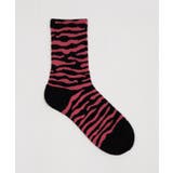 ゼブラ柄リブソックス | WEGO【WOMEN】 | 詳細画像10 