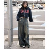 グラフィックショートZIPパーカー | WEGO【WOMEN】 | 詳細画像9 