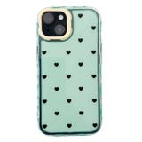 ハートドットiphoneケース(グリーン) | WEGO【WOMEN】 | 詳細画像1 