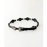 ブラック | LリングMIXハートコンチョベルト | WEGO【WOMEN】