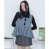 フロントリボンフリルキャミチュニック | WEGO【WOMEN】 | 詳細画像9 