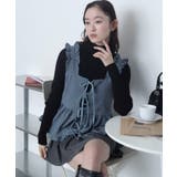 フロントリボンフリルキャミチュニック | WEGO【WOMEN】 | 詳細画像10 