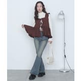 フロントリボンフリルキャミチュニック | WEGO【WOMEN】 | 詳細画像18 