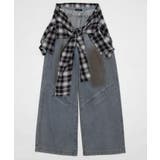 ウエストクロスワイドデニム | WEGO【WOMEN】 | 詳細画像1 