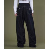 バックフラップポケットルーズデニム | WEGO【WOMEN】 | 詳細画像4