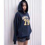 グラフィックビッグプルパーカー | WEGO【WOMEN】 | 詳細画像1 