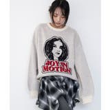 柄4 | グラフィックニットプルオーバー | WEGO【WOMEN】