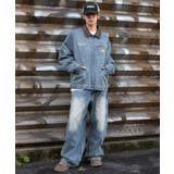ワーカーズZIPデニムジャケット | WEGO【MEN】 | 詳細画像2 
