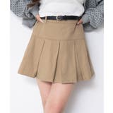 ベルト付きツイルプリーツスカパン | WEGO【WOMEN】 | 詳細画像1 