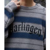 アゼアミボーダーニットプルオーバー | WEGO【MEN】 | 詳細画像5 