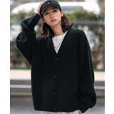 ブラック | クロップドカーディガン | WEGO【MEN】