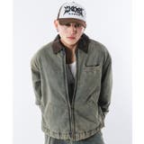 キルティングZIPデニムジャケット | WEGO【MEN】 | 詳細画像6 