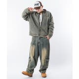 キルティングZIPデニムジャケット | WEGO【MEN】 | 詳細画像18 