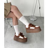 厚底ワイドシューレーススニーカー | WEGO【WOMEN】 | 詳細画像7