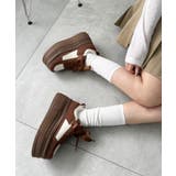 厚底ワイドシューレーススニーカー | WEGO【WOMEN】 | 詳細画像8
