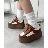 厚底ワイドシューレーススニーカー | WEGO【WOMEN】 | 詳細画像10