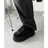 厚底ワイドシューレーススニーカー | WEGO【WOMEN】 | 詳細画像19