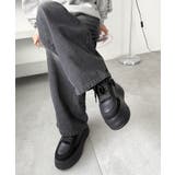 厚底ワイドシューレーススニーカー | WEGO【WOMEN】 | 詳細画像20