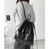 ハトメデザインナップサック | WEGO【MEN】 | 詳細画像14 