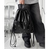 ハトメデザインナップサック | WEGO【MEN】 | 詳細画像15 