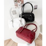 スタッズハートチャーム付きハトメボストン | WEGO【WOMEN】 | 詳細画像5 