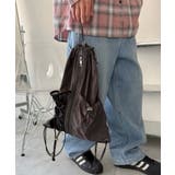 グレー | センターzipナップサック | WEGO【MEN】