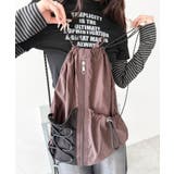 センターzipナップサック | WEGO【MEN】 | 詳細画像9 