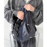 センターzipナップサック | WEGO【MEN】 | 詳細画像19 