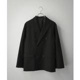 ブラックストライプ | ダブルテーラードジャケット | WEGO【MEN】