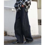 デニムインディゴ | カバーフィットバルーンデニムパンツ | WEGO【MEN】
