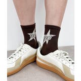 スターロゴデザインソックス | WEGO【MEN】 | 詳細画像1