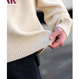 サテンワッペンニットプルオーバー | WEGO【MEN】 | 詳細画像6