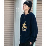 サテンワッペンニットプルオーバー | WEGO【MEN】 | 詳細画像10