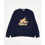 サテンワッペンニットプルオーバー | WEGO【MEN】 | 詳細画像19