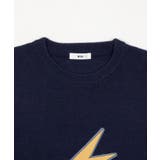 サテンワッペンニットプルオーバー | WEGO【MEN】 | 詳細画像22