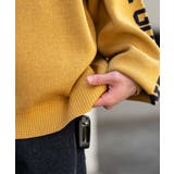 スリーブロゴニットプルオーバー | WEGO【MEN】 | 詳細画像6