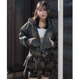 デニムショートフードブルゾン | WEGO【WOMEN】 | 詳細画像10 