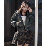 デニムショートフードブルゾン | WEGO【WOMEN】 | 詳細画像11 