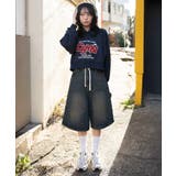 襟付きグラフィックショートスウェット | WEGO【WOMEN】 | 詳細画像9
