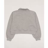 襟付きグラフィックショートスウェット | WEGO【WOMEN】 | 詳細画像18