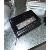 ブラック | プレートクロコウォレット | WEGO【WOMEN】